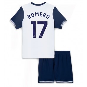 Tottenham Hotspur Cristian Romero #17 Domaci Dres za Dječji 2024-25 Kratak Rukavima (+ kratke hlače)